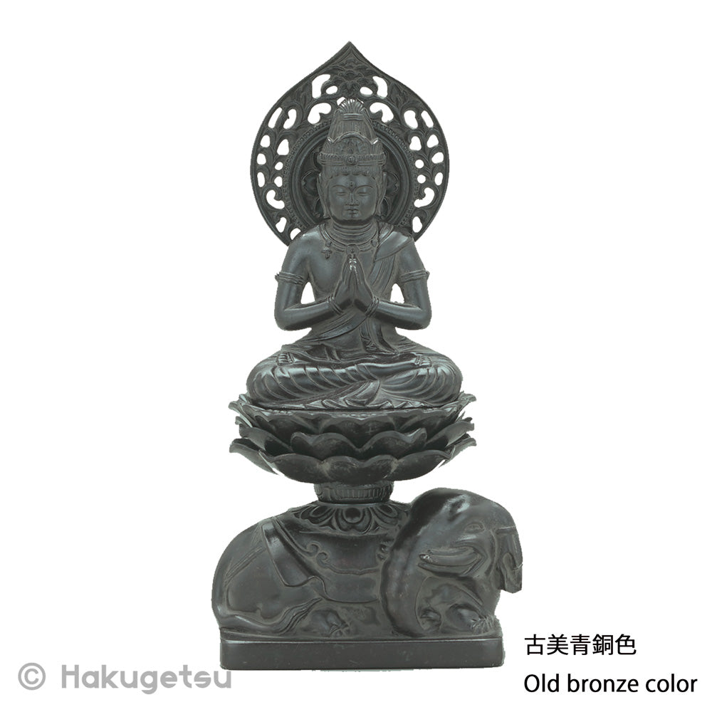 Statue of Samantabhadra, Height 5.9", 3 Color Variations - HAKUGETSU