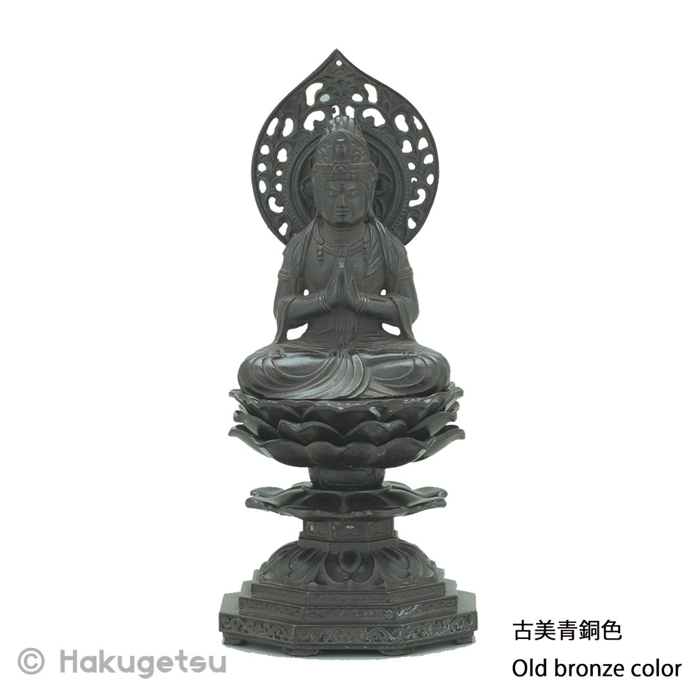 Statue of Mahāsthāmaprāpta, Height 5.9", 3 Color Variations - HAKUGETSU