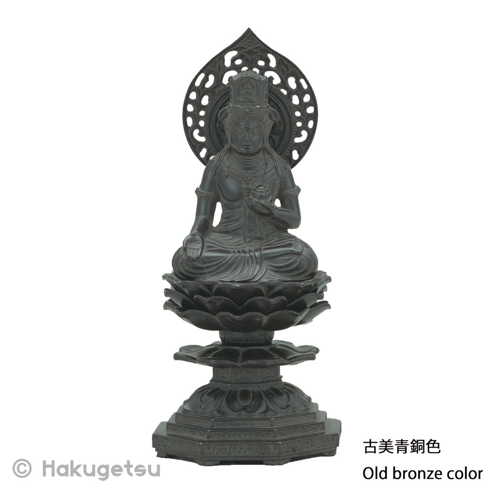 Statue of Ākāśagarbha (Gaganagañja), Height 5.9", 3 Color Variations - HAKUGETSU