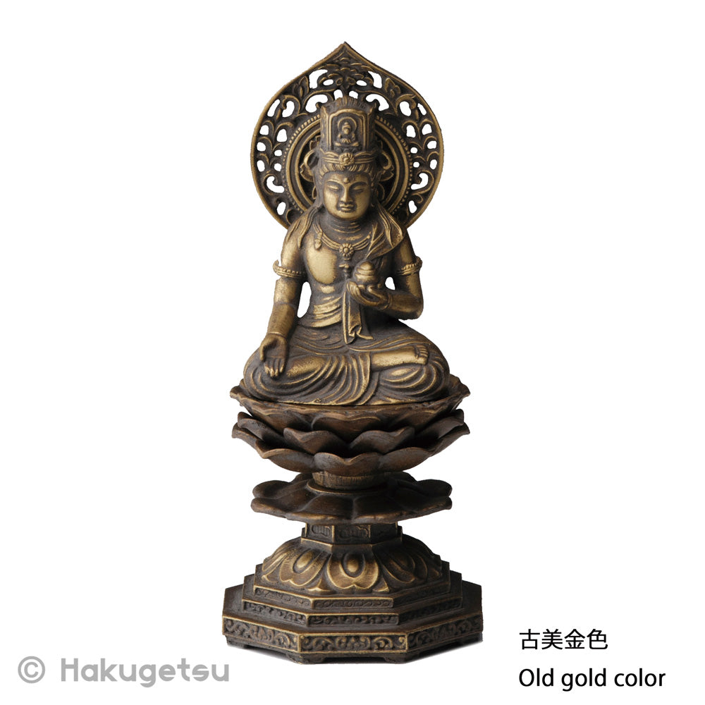 Statue of Ākāśagarbha (Gaganagañja), Height 5.9", 3 Color Variations - HAKUGETSU