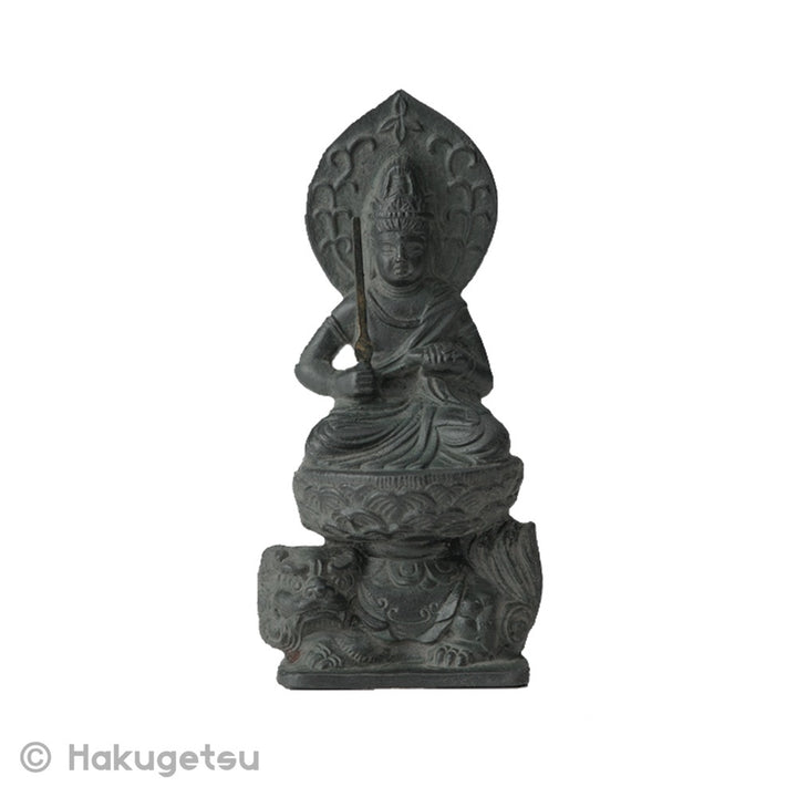 Statuette of Mañjuśrī, Height 2.76", 3 Color Variations - HAKUGETSU