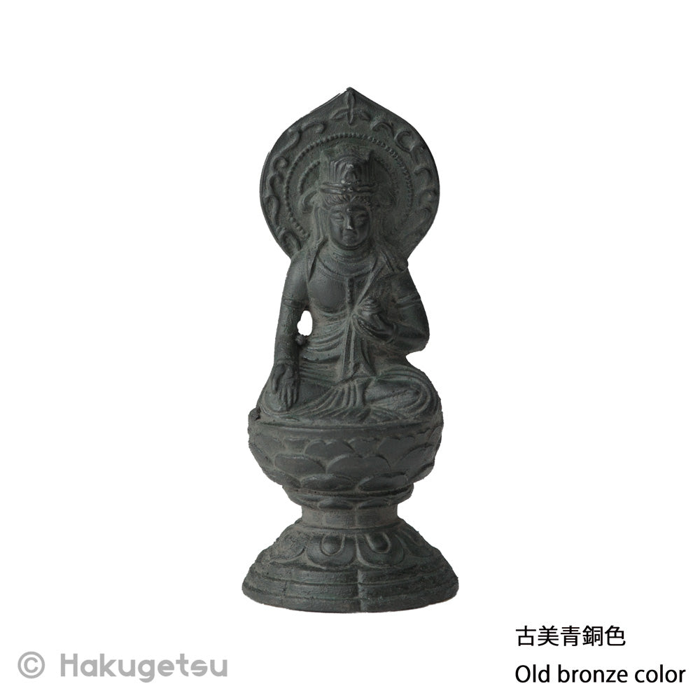 Statuette of Ākāśagarbha (Gaganagañja), Height 2.76", 3 Color Variations - HAKUGETSU