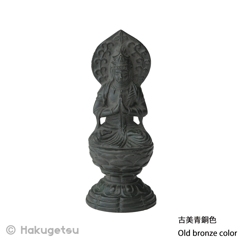 Statuette of Mahāsthāmaprāpta, Height 2.76", 3 Color Variations - HAKUGETSU