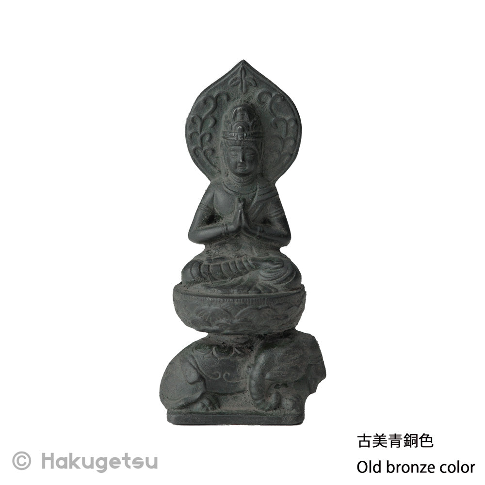 Statuette of Samantabhadra, Height 2.76", 3 Color Variations - HAKUGETSU