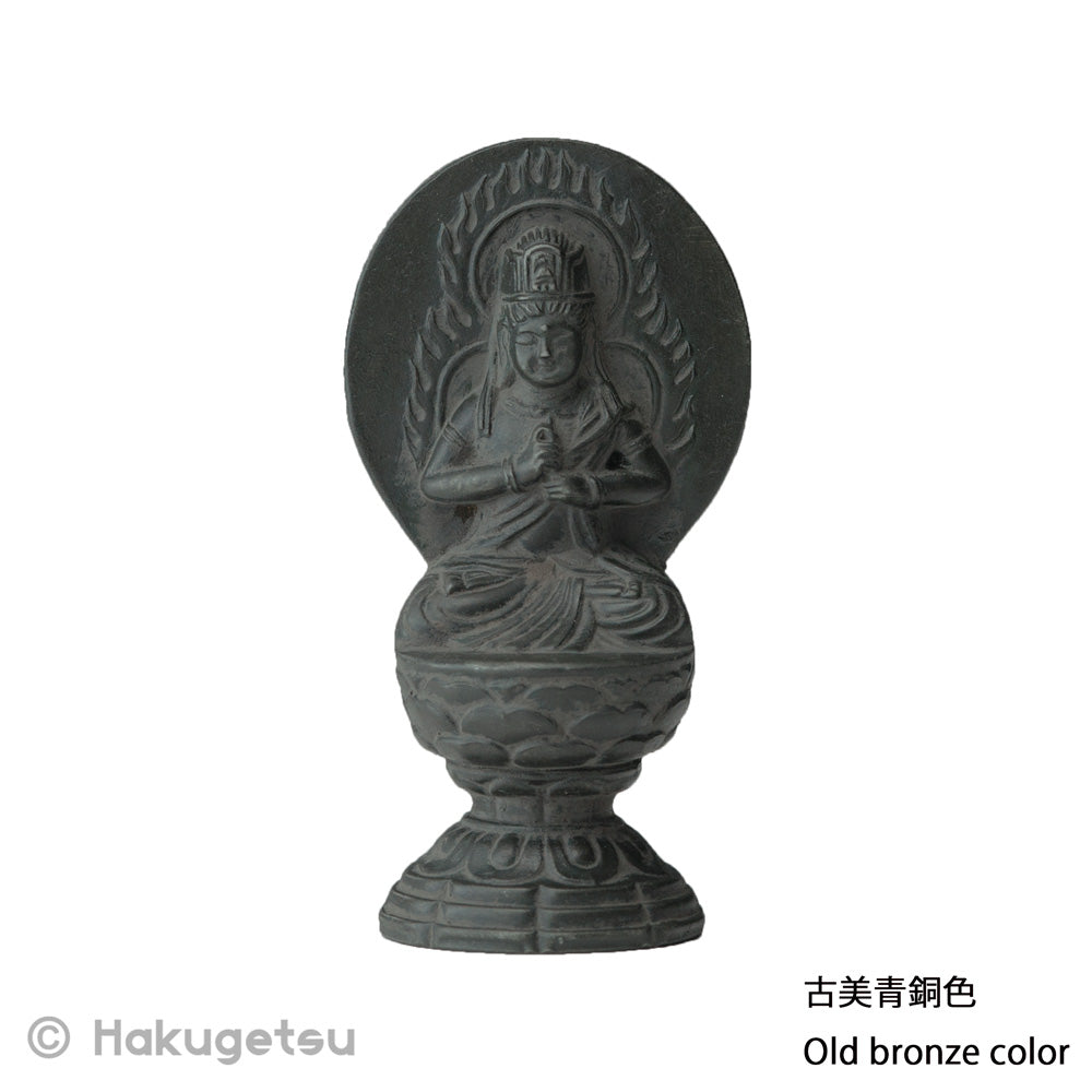 Statuette of Mahāvairocana, Height 2.76", 3 Color Variations - HAKUGETSU