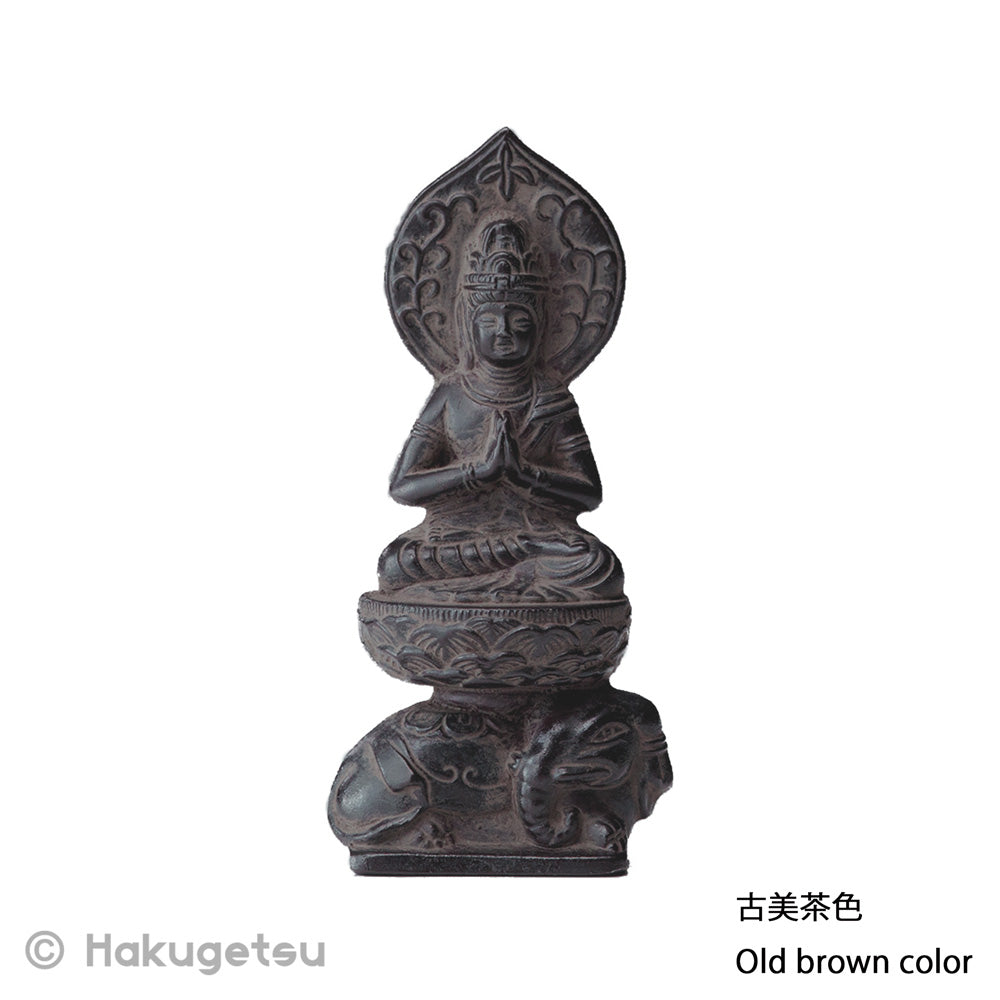 Statuette of Samantabhadra, Height 2.76", 3 Color Variations - HAKUGETSU