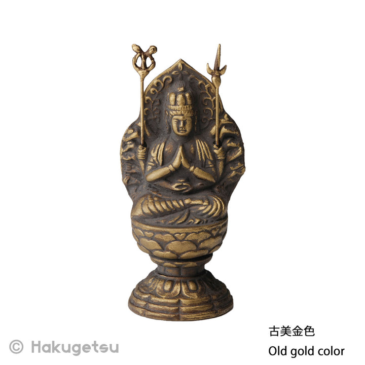 Statuette of Sahasrabhuja Avalokiteśvara, Height 2.76", 3 Color Variations - HAKUGETSU