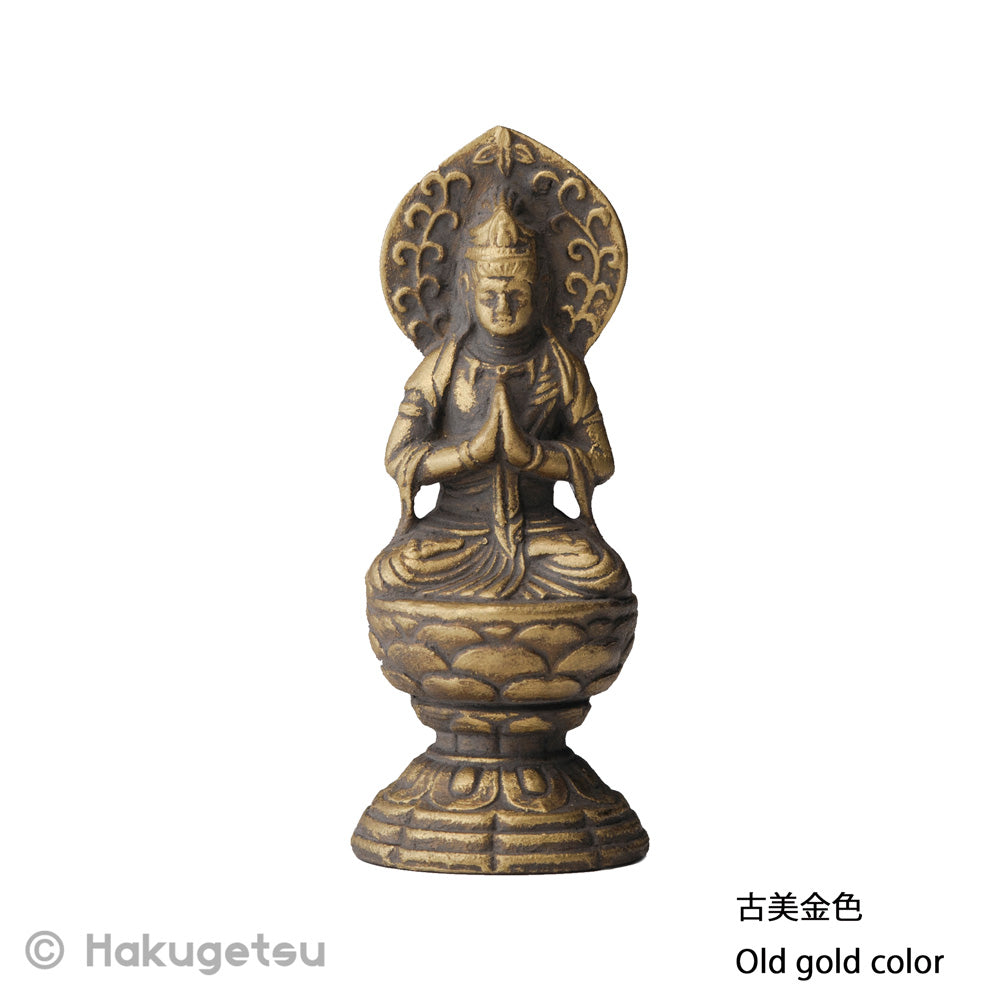 Statuette of Mahāsthāmaprāpta, Height 2.76", 3 Color Variations - HAKUGETSU