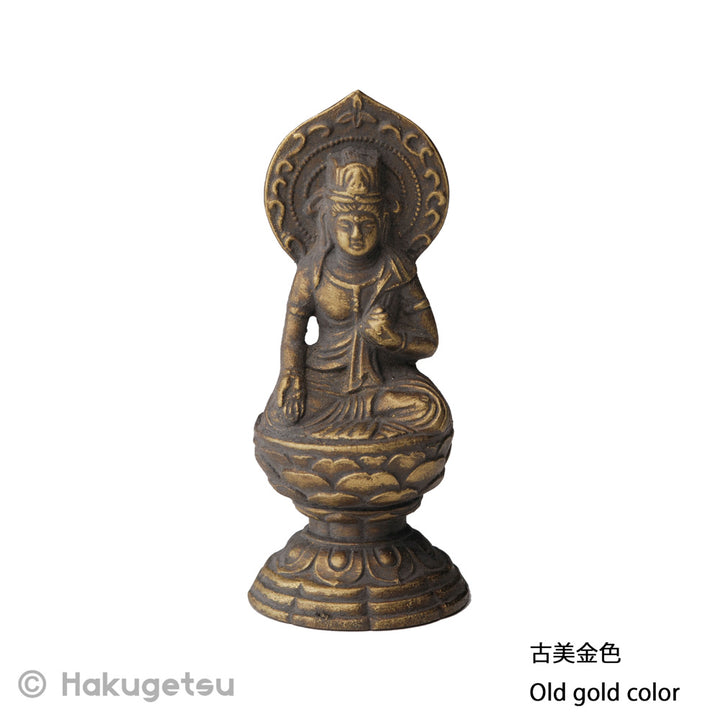 Statuette of Ākāśagarbha (Gaganagañja), Height 2.76", 3 Color Variations - HAKUGETSU