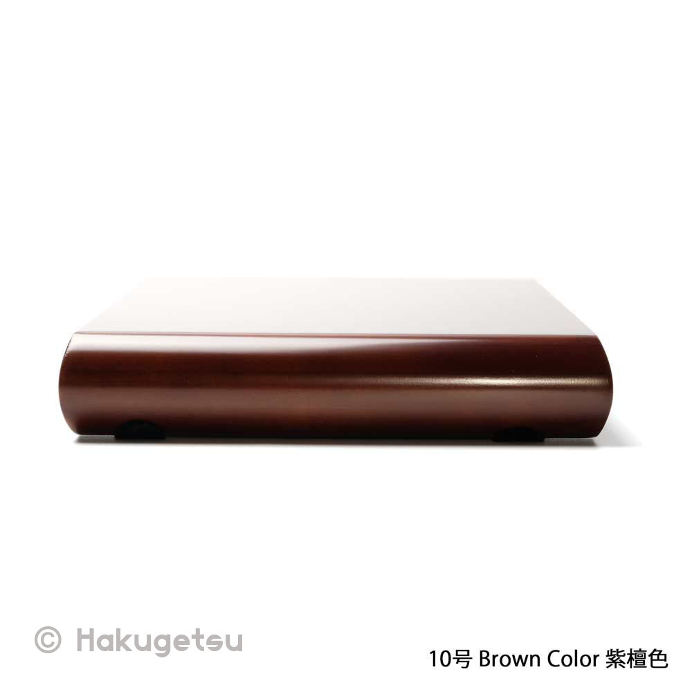 Display Base with Curled Edge, 2 Colors and 4 Sizes - HAKUGETSU