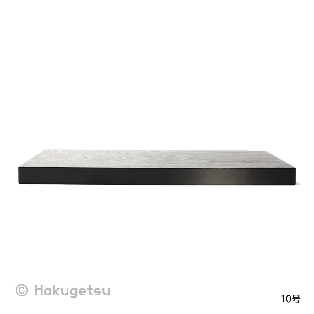 Rectangular Display Base, Black Color, 5 Sizes - HAKUGETSU