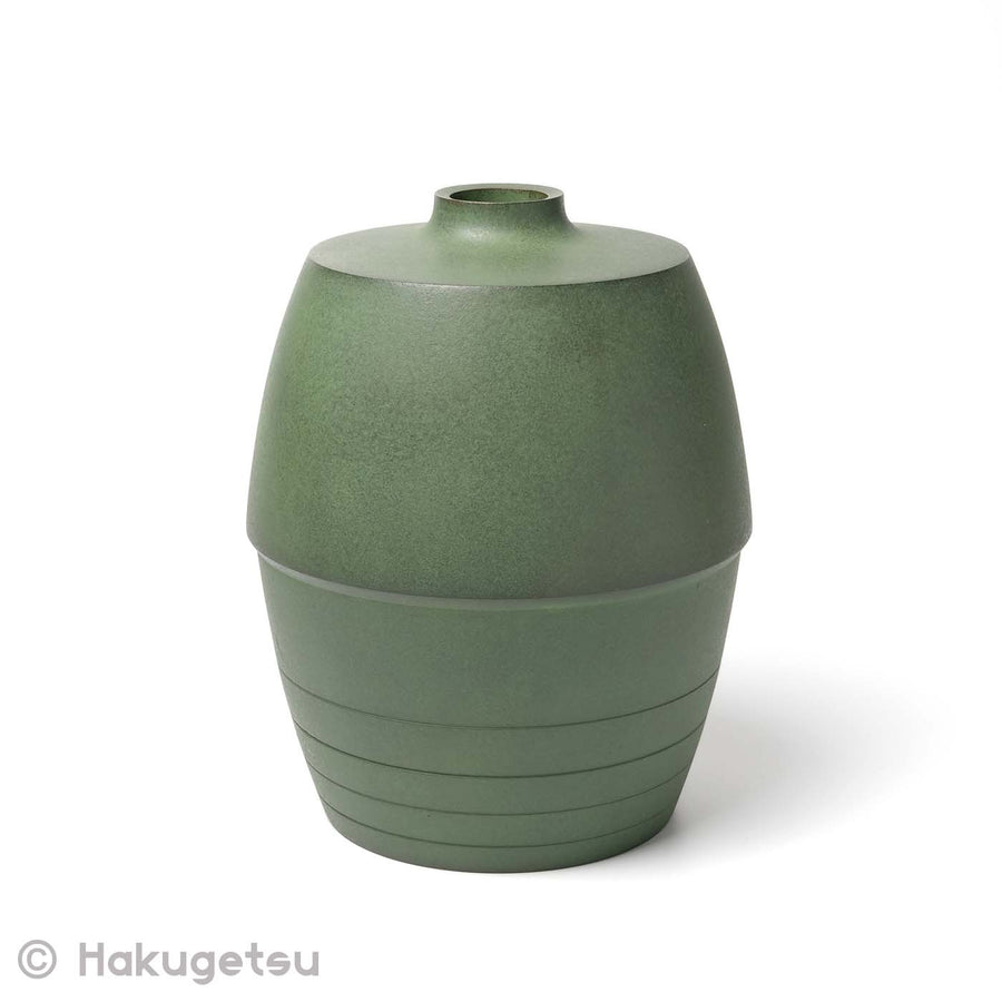 Contemporary Craft Bronze Vase, Title "Axle (車軸)" [Secondhand] - HAKUGETSU