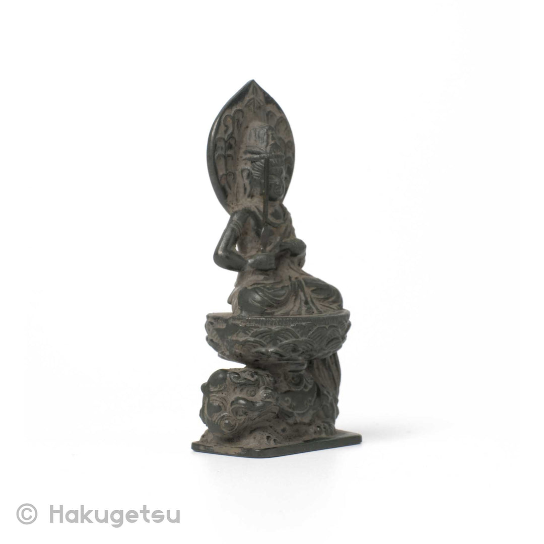 Statuette of Mañjuśrī, Height 7cm, 3 Color Variations - HAKUGETSU