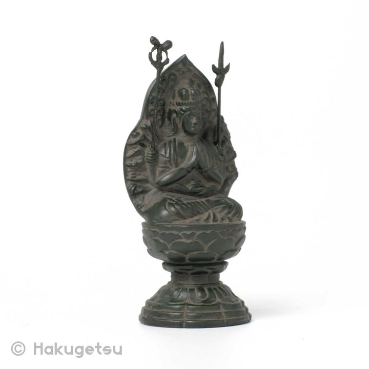 Statuette of Sahasrabhuja Avalokiteśvara, Height 7cm, 3 Color Variations - HAKUGETSU