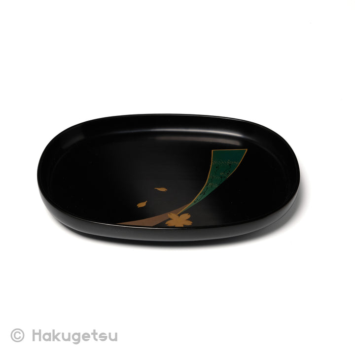 Japanese Small Serving Plate for Sweets, Set of Five [Secondhand] - HAKUGETSU