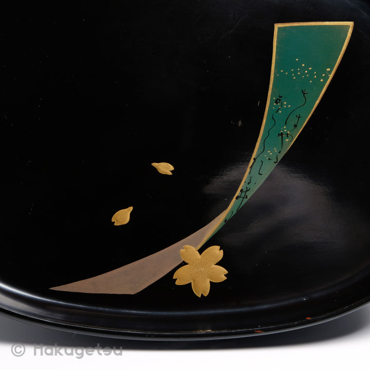 Japanese Small Serving Plate for Sweets, Set of Five [Secondhand] - HAKUGETSU