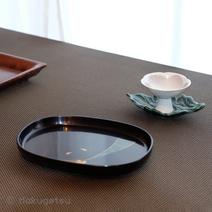 Japanese Small Serving Plate for Sweets, Set of Five [Secondhand] - HAKUGETSU