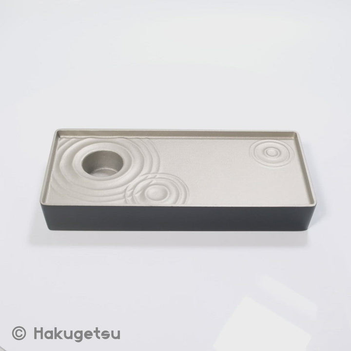 "Shizuka" Sand Mold Cast Flower Basin, Rectangular Type, 3 Size Variations, Optional Accessories Available