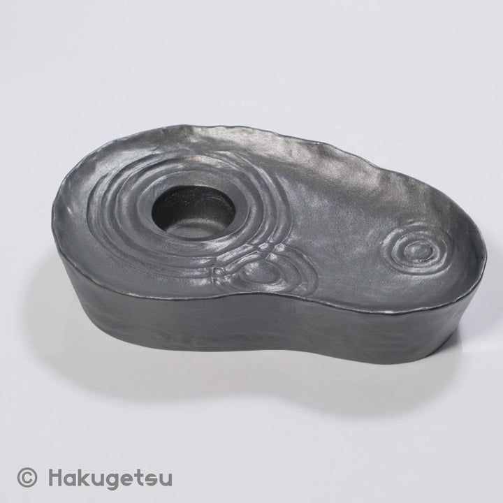 "Shizuka" Sand Mold Cast Basin,  Rough Surface Type "Katakago", Optional Accessories Available